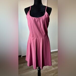 HALARA Red Mahogany Athletic Dress
